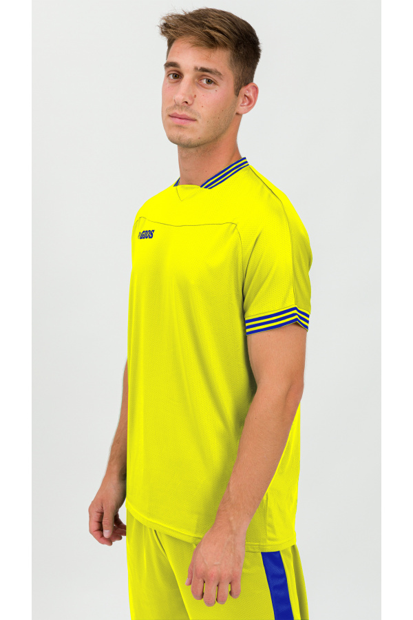 CAMISETA GRESS AMARILLO/ROYAL