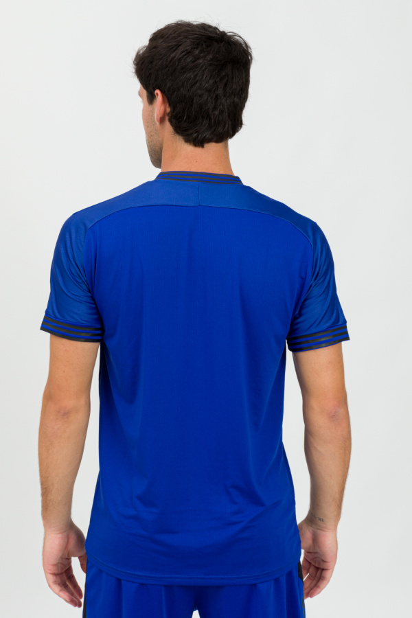 CAMISETA GRESS ROYAL/NEGRO