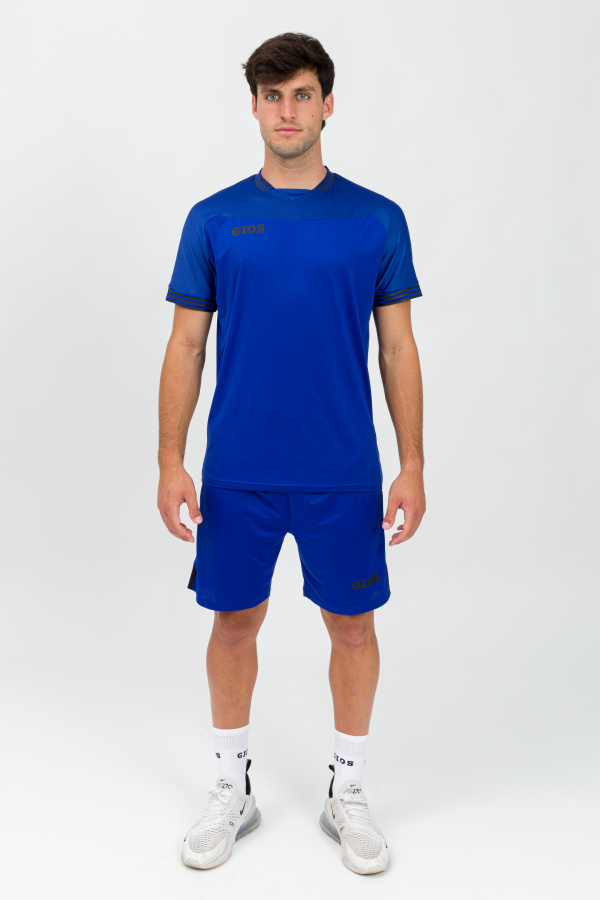 CAMISETA GRESS ROYAL/NEGRO