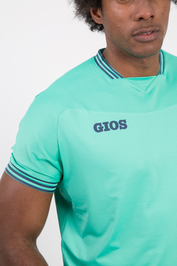 CAMISETA GRESS TURQUESA/MARINO