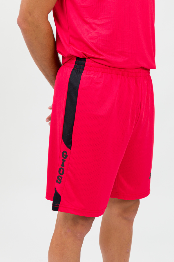 SHORT GRESS ROJO/NEGRO
