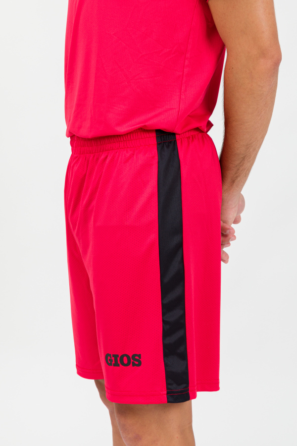 SHORT GRESS ROJO/NEGRO