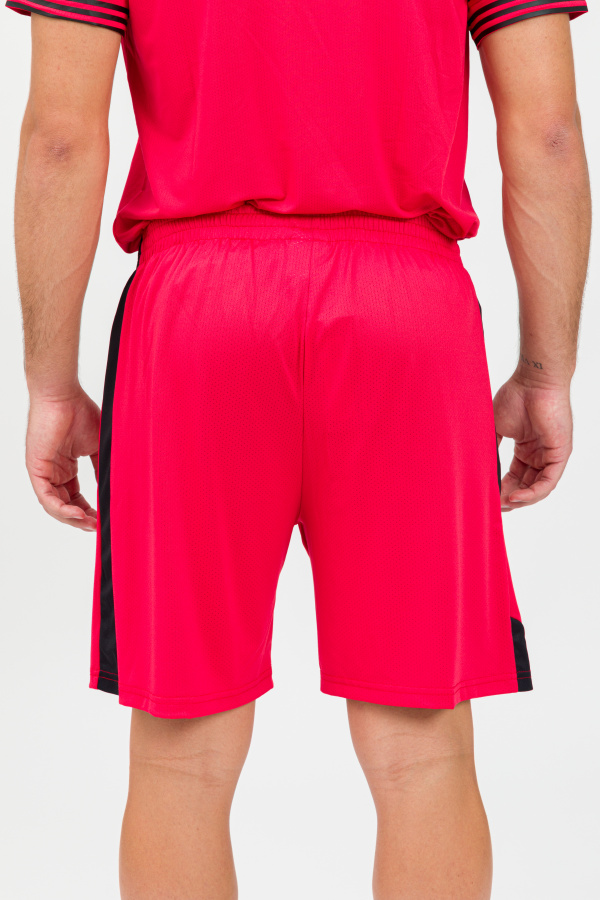 SHORT GRESS ROJO/NEGRO