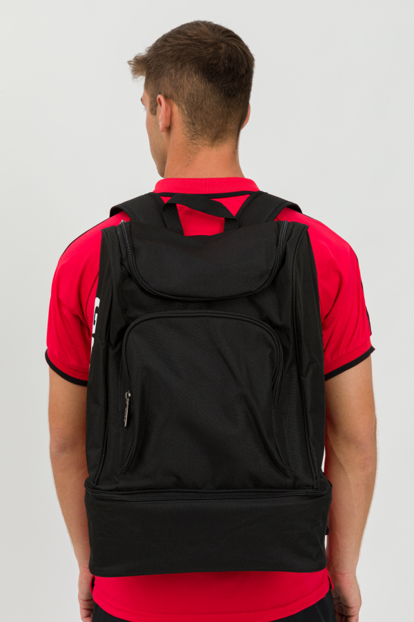 MOCHILA ZAPATILLERO NEGRO