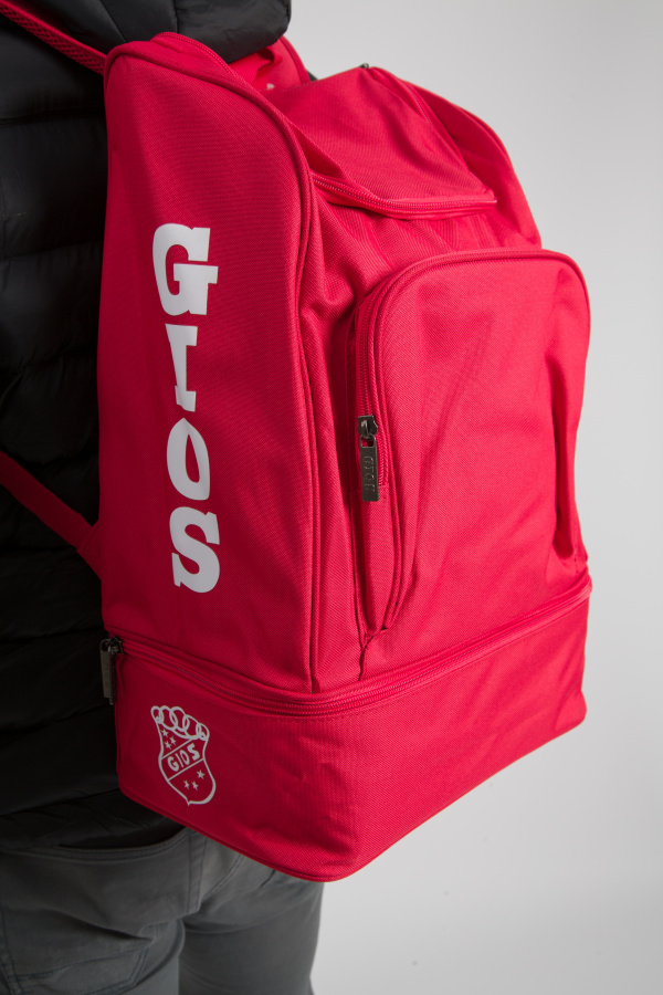 MOCHILA ZAPATILLERO ROJO