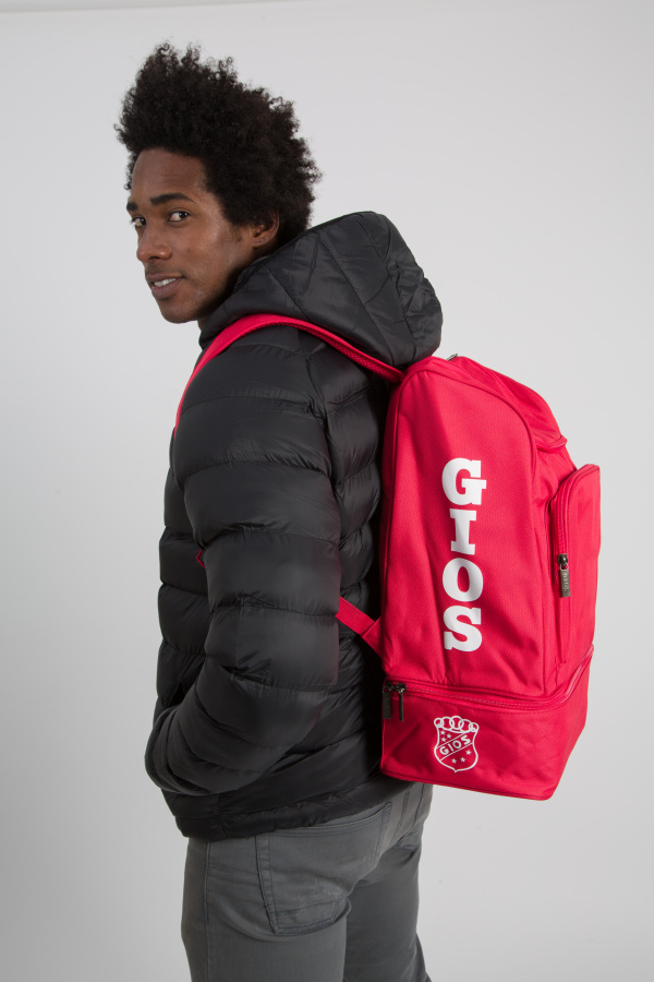 MOCHILA ZAPATILLERO ROJO